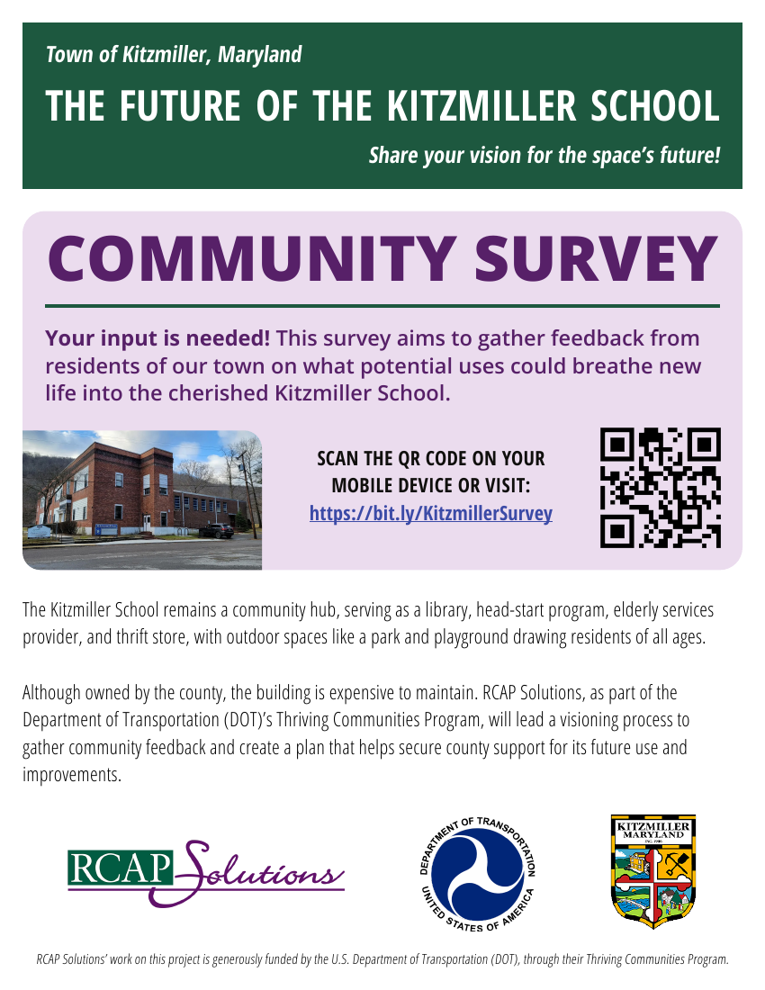 Kitzmiller School Survey Flyer