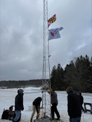 Installing Bittinger Mesonet Weather Monitoring Station2