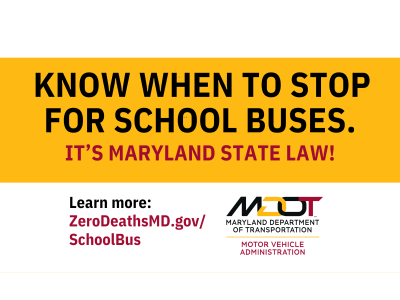 Know When to Stop for School Buses