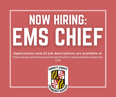 Now Hiring - EMS Chief