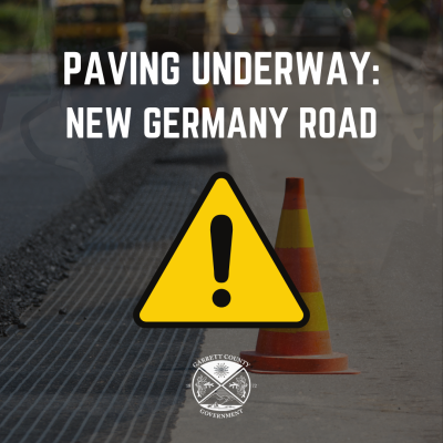 Paving Underway: New Germany Road