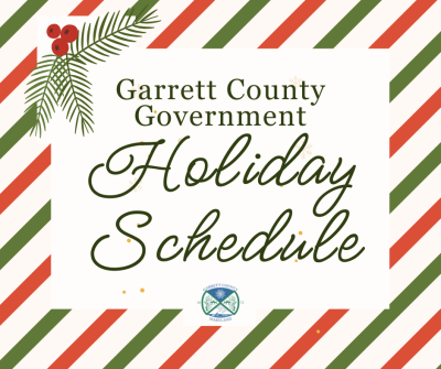 Garrett County Government Holiday Schedule