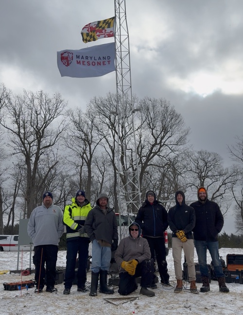 Maryland Mesonet Installation Team