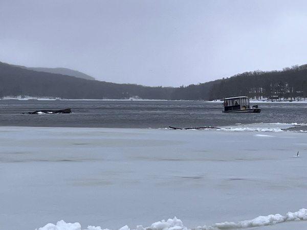 Cofferdam Removal at Deep Creek Lake